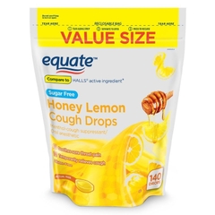 EQUATE - HONEY, COUGH DROPS (KẸO NGẬM TRỊ HO 140 VIÊN)