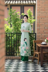 Set áo dài Mộc Đan