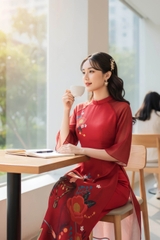 Sét áo dài Trà Hương