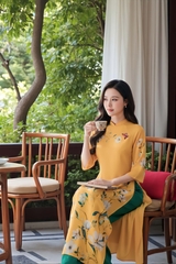 Set áo dài Nghệ Giai