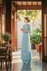 Set áo dài Cẩm Thanh