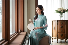 Set áo dài Văn Nhã