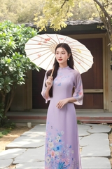 Set áo dài Bích Nhã