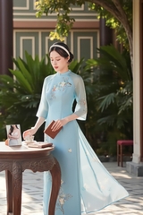 Set áo dài Cẩm Thanh