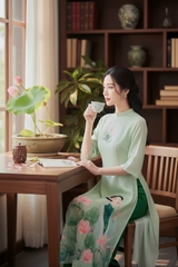 Set áo dài Mộc Đan