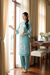 Set áo dài Văn Nhã