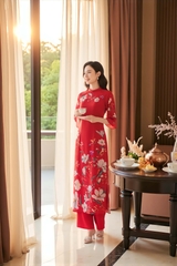 Set áo dài Nghệ Giai