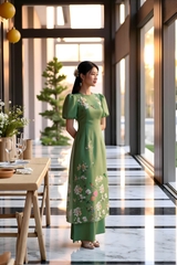 Set áo dài Chu Viên