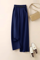 Quần suông túi chéo ly trước