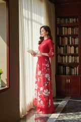 Set áo dài Nghệ Giai