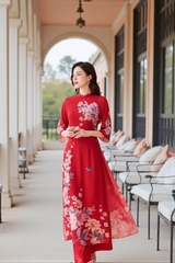 Áo dài Nhật Hoa