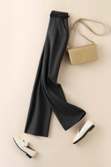 Quần suông túi chéo ly trước