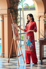 Set áo dài Yên Chi
