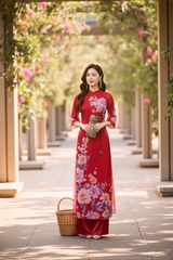 Áo dài Nhật Hoa