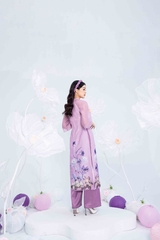 Áo dài tơ dáng eo Cẩm Miên