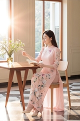 Áo dài Mẫn Hoa