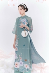 Áo dài Nhật Hoa