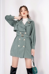 Áo khoác trench coat tay bồng 02