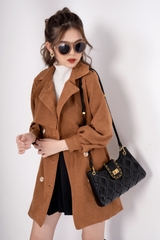 Áo khoác trench coat tay bồng 02