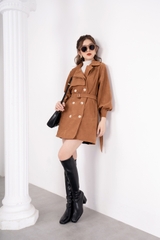 Áo khoác trench coat tay bồng 02