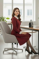 Đầm A cổ đức phối túi