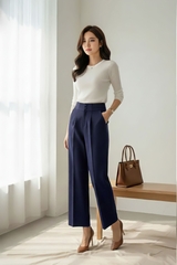 Quần suông hai cúc