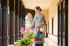Set áo dài Yên Chi