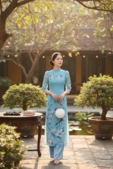 Áo dài Mẫn Hoa