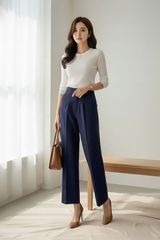 Quần suông hai cúc