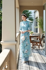 Áo dài Mẫn Hoa