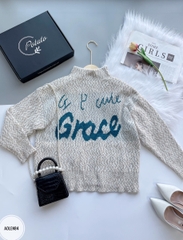 Áo len chữ GRACE
