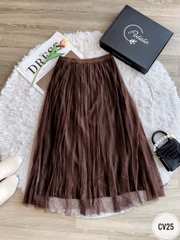 Chân váy nhung hai mặt