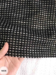 Váy cổ tròn lá cổ phối kẹp ren đính nơ