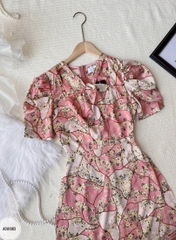 Áo dài tay bồng cổ yếm