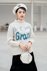 Áo len chữ GRACE
