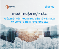 Signing Ceremony of Cooperation Agreement between VECOM and PingPong Sea Co., Ltd