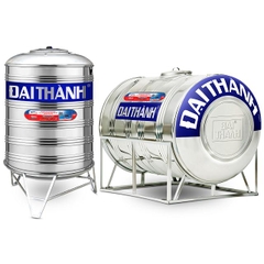 Bồn nước Inox ngang 500L Đại Thành