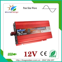 Inverter sin chuẩn Suoer 1000W - 12V