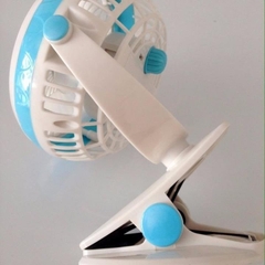 QUẠT KẸP 12V TÍCH ĐIỆN SẠC MINI MICKEY(NHỎ)