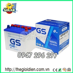 Ắc quy ô tô GS nước 12v-60Ah (55D23L)