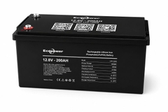 Pin Lithium Ecopower 12V 200Ah LiFePO4 | Giá Rẻ, Bền Lâu