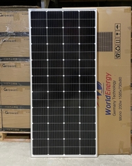 Tấm pin mặt trời Mono 200W - 24V WorldEnergy