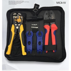 Bộ dụng cụ kìm cắt, tuốt dây, bấm cos MC4 Solar