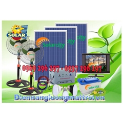 Hệ thống phát điện mặt trời mini 12V công suất 360W