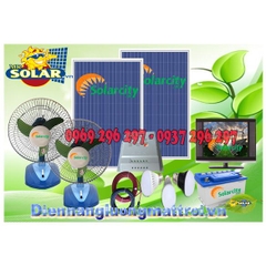 Hệ thống phát điện mặt trời mini 12V công suất 240W