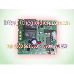Mạch tắt/mở thiết bị điện 2 kênh vô tuyến