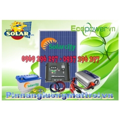 Hệ thống dự phòng điện mặt trời độc lập 200W