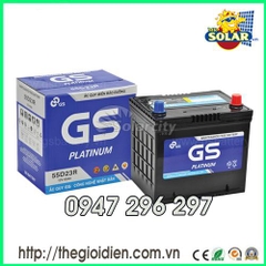 Ắc quy ô tô GS khô 12v-60Ah (MF55D23)