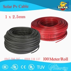 Dây cáp điện năng lượng DC 2.5mm2 (FR Cable, NingBo, Leader)