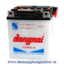 Ắc quy xe máy Đồng Nai nước12V-5Ah 12N5